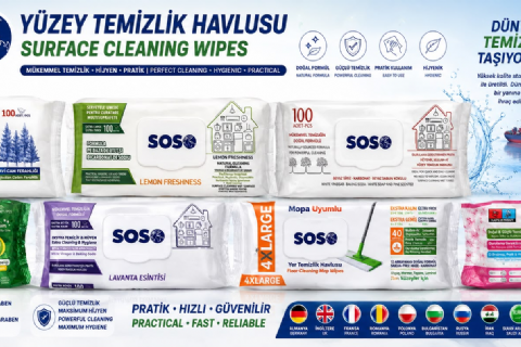 Yüzey Temizleme Mendilleri