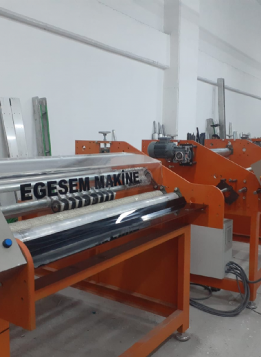 Seri Makina Üretimi başlattık .Perfore Kesim ve Dilimleme Makinası